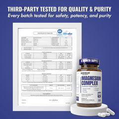 4-month supply packaging for Magnesium Complex