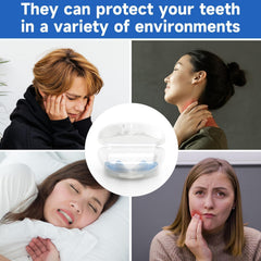 Blue kid mouth guard available in 3 sizes