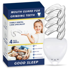 4-pack kids mouth guards small size with case