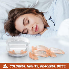 Product packaging for the 4-pack kids mouth guards