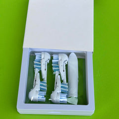 4-pack replacement toothbrush heads for electric toothbrush