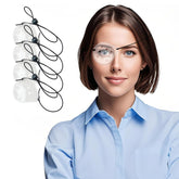 4-pack of see-through eye shields for post-surgery recovery