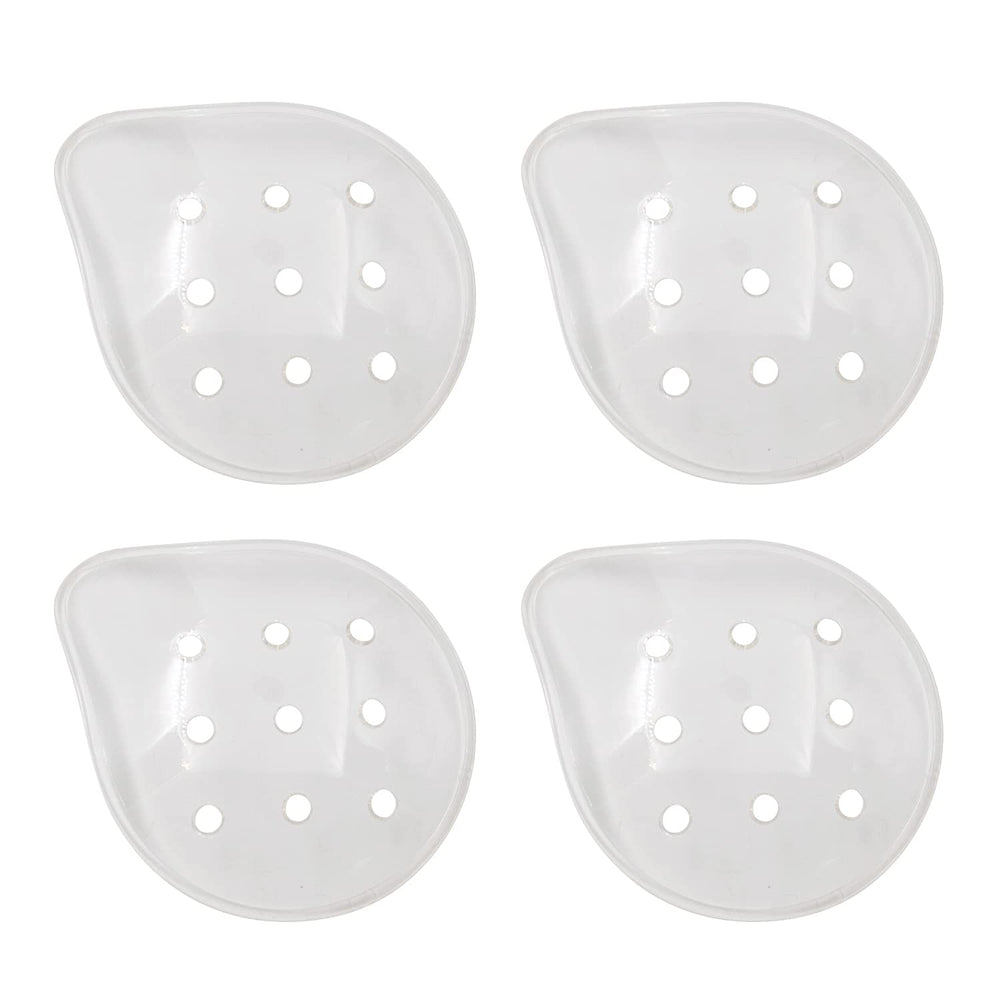 4-pack of 9-hole plastic eye patches for adults and children