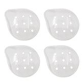 4-pack of 9-hole plastic eye patches for adults and children