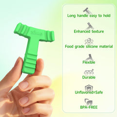 Medical-grade silicone aligner seaters for braces