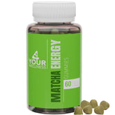 Front view of 4 Your Wellness Matcha Gummies bottle