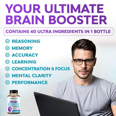 Capsules of the 40-in-1 Brain Booster