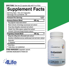 Close-up of the product label on the bottle