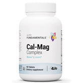 Front view of 4Life Cal-Mag Complex bottle with 90 tablets