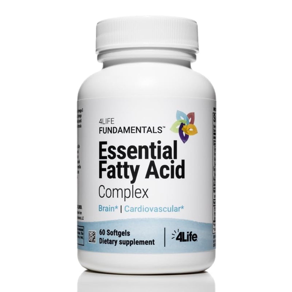 4Life Essential Fatty Acid Complex bottle with 60 softgels