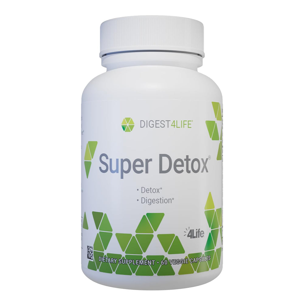 4Life Super Detox bottle and label