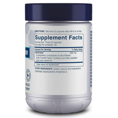 Close-up of 4Life Transfer Factor Classic veggie capsules