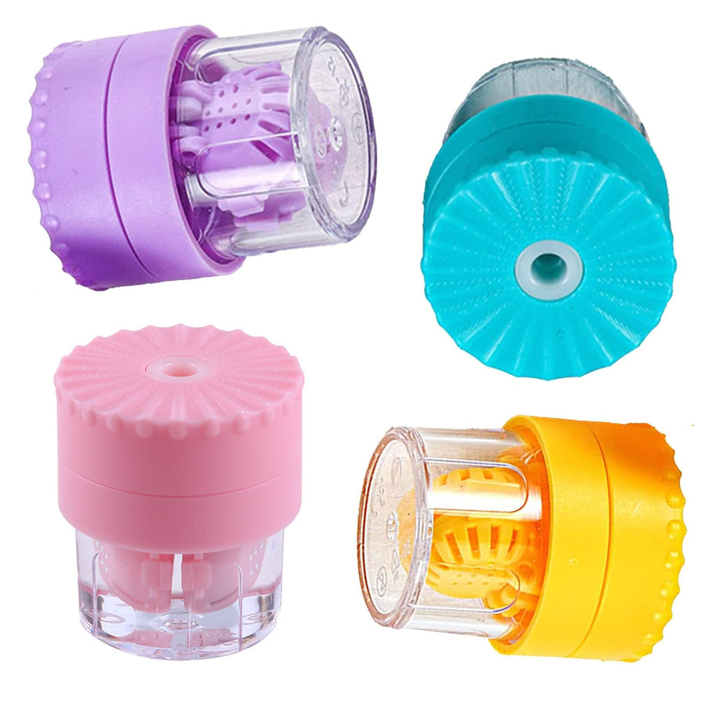 4Pcs manually operated contact lens cleaning machine with washer