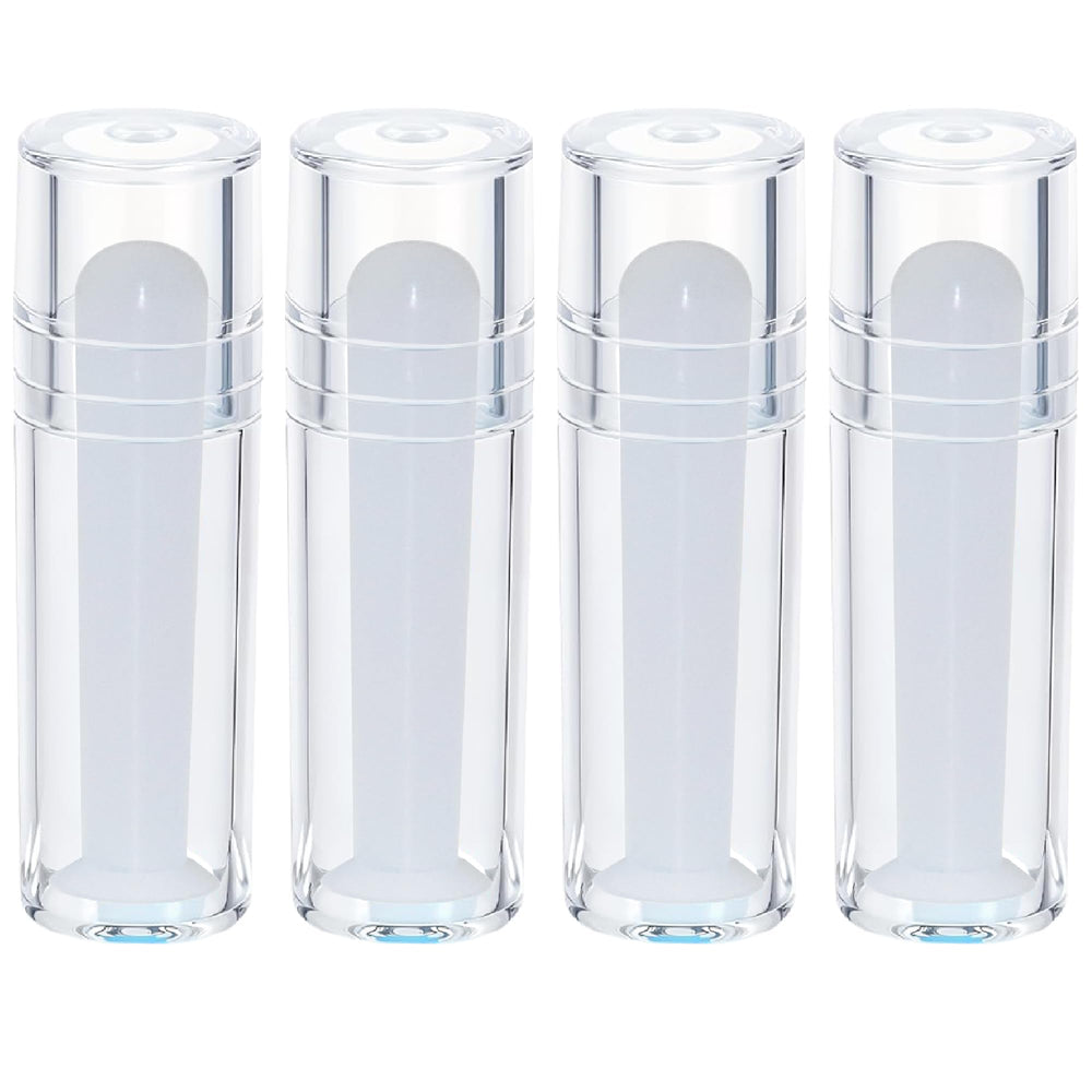 Four-piece hollow hard contact lens remover tool set – front view