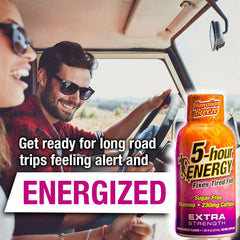 Nutrition facts panel of 5-hour ENERGY Hawaiian Breeze shots
