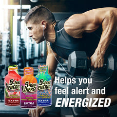 5-hour ENERGY hawaiian breeze bottle with crisp flavor supports sustained alertness.