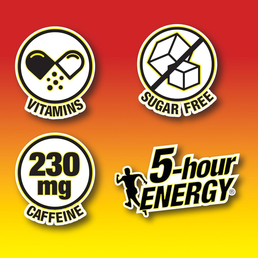 5-hour ENERGY watermelon bottle provides refreshing flavor while fueling focus.