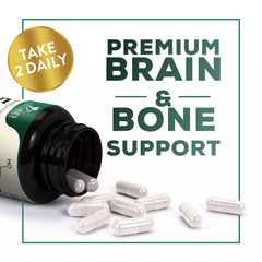 60 capsules per bottle close-up