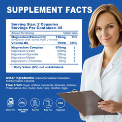 Packaging side view showing plant-based capsule material