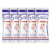 Box packaging for 5 Pack Natural White 5-Minute Teeth Whitening Kits