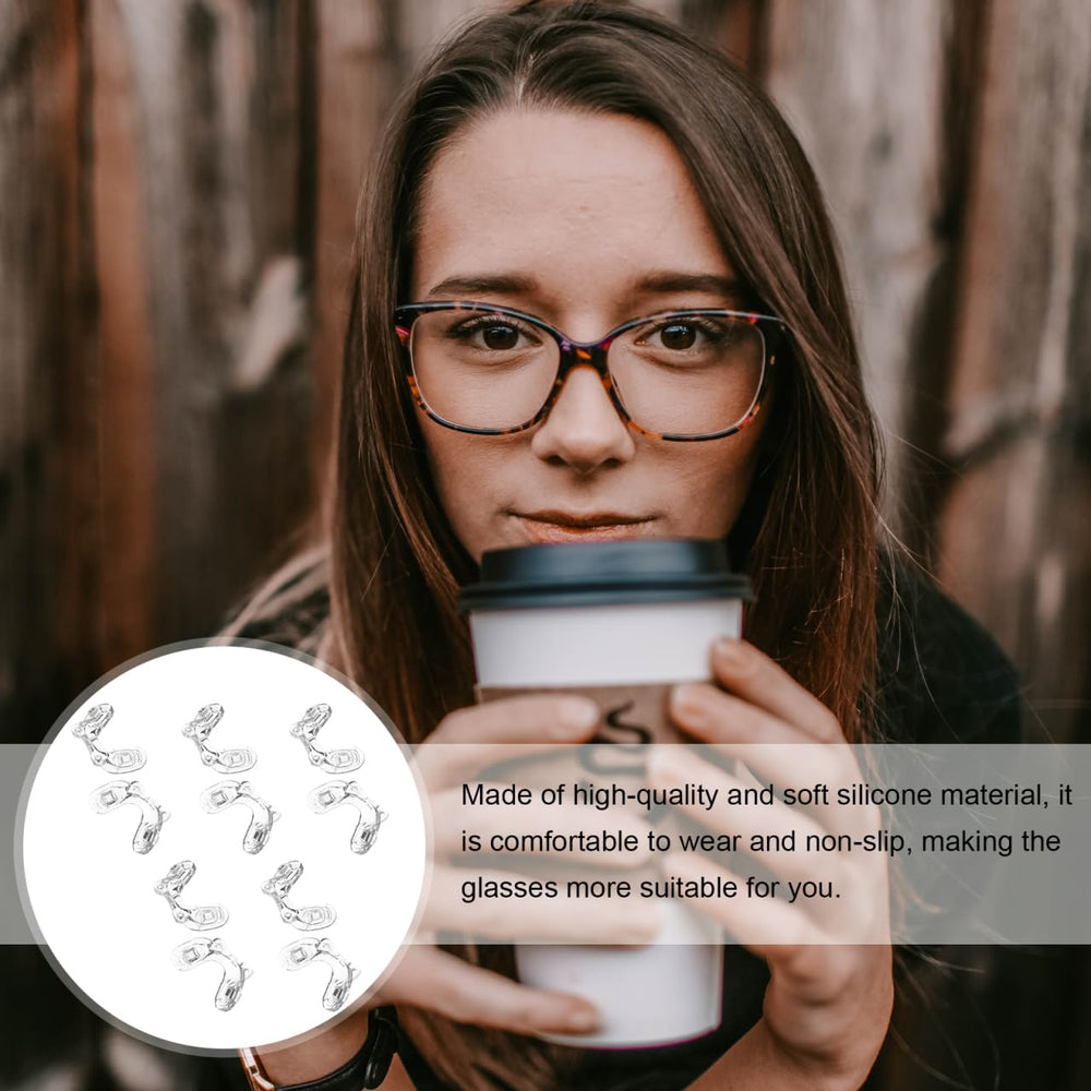 Easy installation of eyeglasses nose pads
