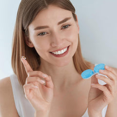 Bulk pack of contact lens cases for home and travel