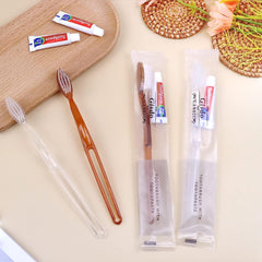 Disposable toothbrushes ideal for hotel guest rooms and inns