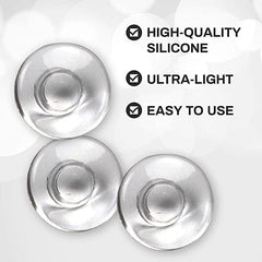 50-piece pack of rimless spectacle nose pads