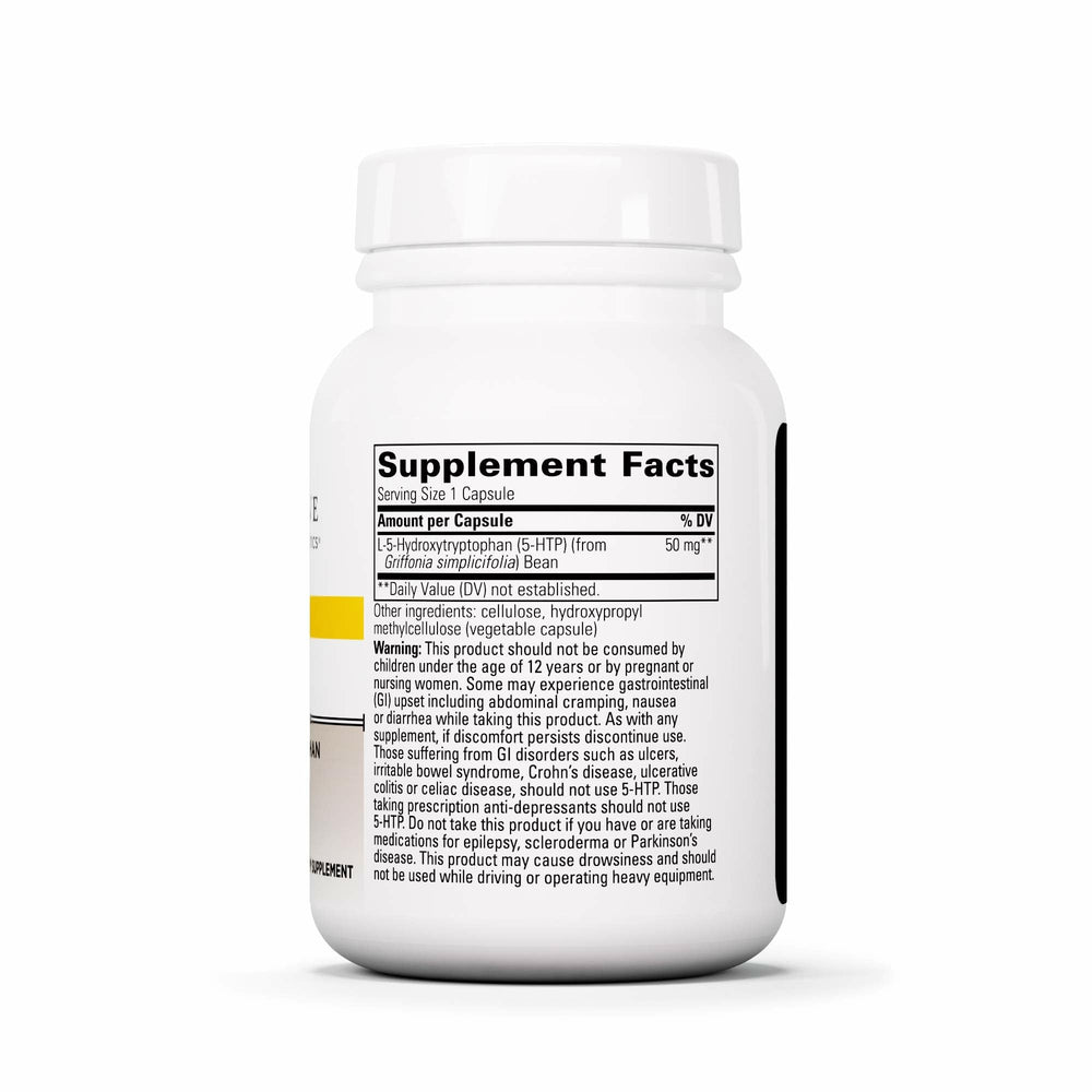 Graphic showing 5-HTP sleep support capsules