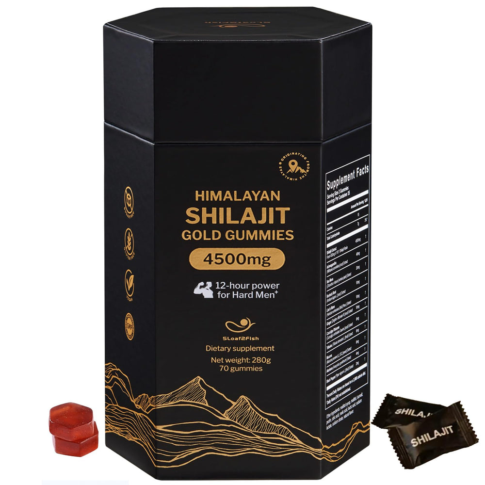5Loaf2Fish Himalayan Shilajit Gummies – hero shot