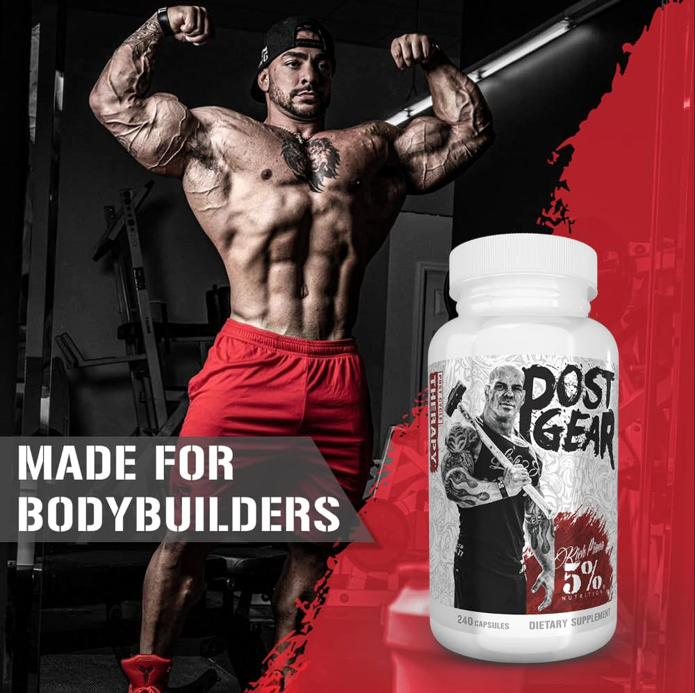 Rich Piana longjack extract bottle shown as cortisol-balancing adaptogen