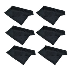 Progo 6-pack microfiber cleaning cloths product image on black background