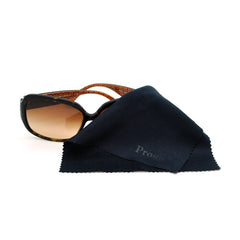 Cloth cleans oil and dirt from screens, lenses, glasses