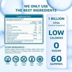 60-count pouch of feminine balance gummies