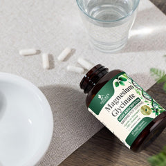 60-count packaging for Magnesium Glycinate 1000mg