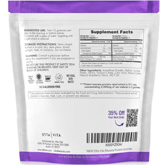 60-count bottle packaging for mucuna pruriens gummies