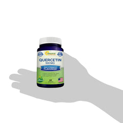60-day supply per bottle of quercetin supplement