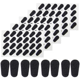 60 pairs adhesive eyeglass nose pads in black