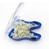 60-piece dental temporary crown kit for front teeth