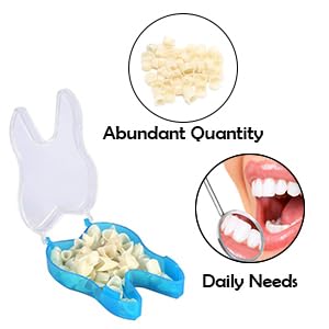 Medical-grade material dental temporary crowns