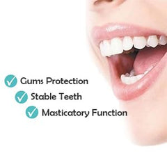 Protective crown covering gums and tooth