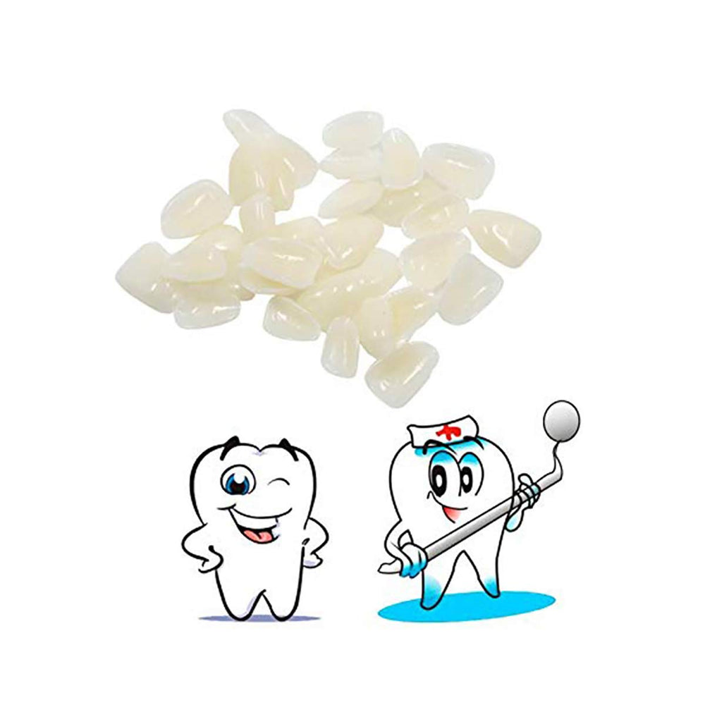 Box packaging of 60 temporary crowns