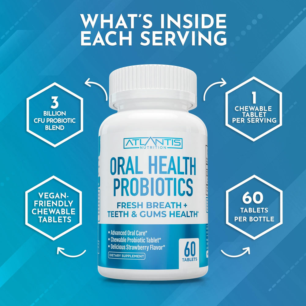 60 chewable tablets per bottle.
