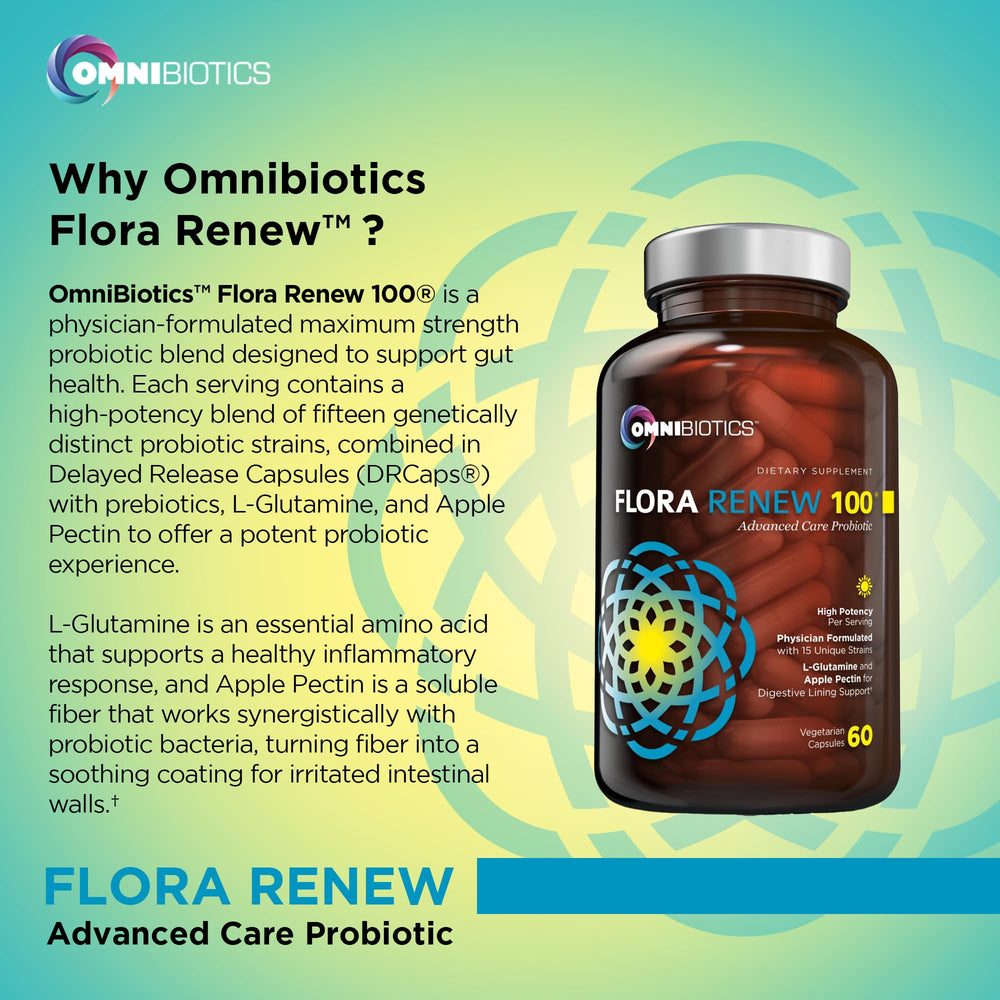 60 vegan capsules bottle of probiotic