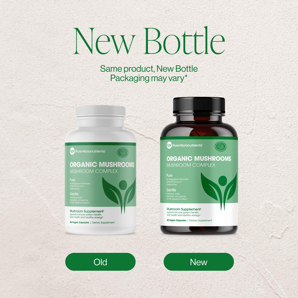 60 vegan capsules ready for daily immune and cognitive support