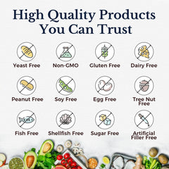 Packaging displaying 60 vegan capsules