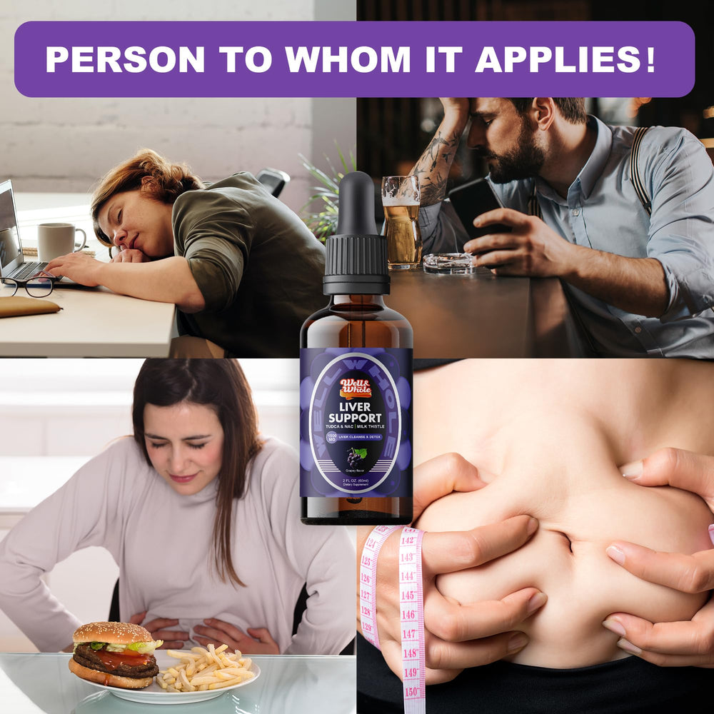 60ml bottle packaging for Liver Support Liquid Drops