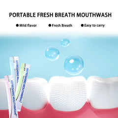 Packaging for 60PCS Travel Size Mouthwash