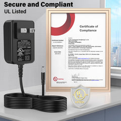 Dual snap-in plugs and 6 ft cable for Zima Dental cleaner charger