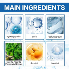 Gentle formula suitable for sensitive teeth